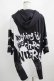 画像3: NieR Clothing / 半袖プルパーカー  黒 H-25-03-31-045-PU-TO-KB-ZH (3)