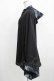 画像2: NieR Clothing / 着物風袖フードシャツ  黒 H-25-03-31-046-PU-BL-KB-ZH (2)