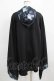 画像3: NieR Clothing / 着物風袖フードシャツ  黒 H-25-03-31-046-PU-BL-KB-ZH (3)