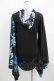 画像3: NieR Clothing / 着物風袖ZIPパーカー  黒 H-25-03-31-047-PU-TO-KB-ZH (3)