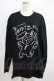 画像1: NieR Clothing / COTTON LONG CUTSEW XL 黒 H-25-03-31-049-PU-TO-KB-ZI (1)