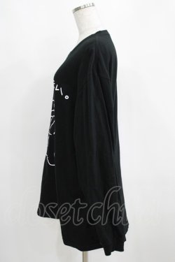 画像2: NieR Clothing / COTTON LONG CUTSEW XL 黒 H-25-03-31-049-PU-TO-KB-ZI