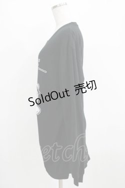 画像2: NieR Clothing / COTTON LONG CUTSEW XL 黒 H-25-03-31-051-PU-TO-KB-ZH