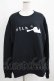 画像1: NieR Clothing / プリントSWEAT  L 黒 H-25-03-31-053-PU-TO-KB-ZH (1)