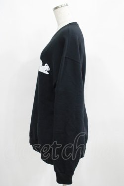 画像2: NieR Clothing / プリントSWEAT  L 黒 H-25-03-31-053-PU-TO-KB-ZH