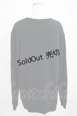 画像3: NieR Clothing / プリントSWEAT  XL 黒 H-25-03-31-055-PU-TO-KB-ZI