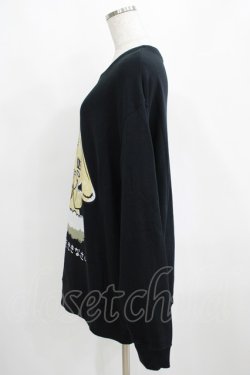 画像2: NieR Clothing / プリントSWEAT  2XL 黒 H-25-03-31-056-PU-TO-KB-ZI