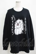 NieR Clothing / プリントSWEAT  2XL 黒 H-25-03-31-059-PU-TO-KB-ZI
