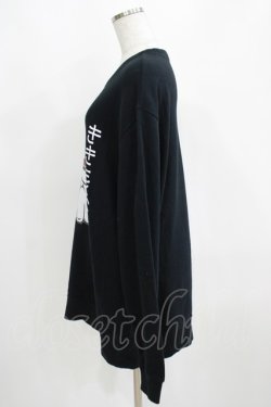 画像2: NieR Clothing / プリントSWEAT  2XL 黒 H-25-03-31-059-PU-TO-KB-ZI