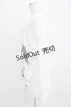 画像2: NieR Clothing / プリントSWEAT  2XL 白 H-25-03-31-060-PU-TO-KB-ZH