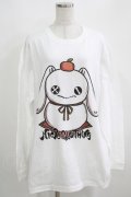 NieR Clothing / COTTON LONG CUTSEW XL 白 H-25-03-31-062-PU-TO-KB-ZH