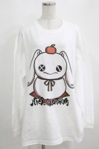 NieR Clothing / COTTON LONG CUTSEW XL 白 H-25-03-31-062-PU-TO-KB-ZH