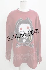 NieR Clothing / COTTON LONG CUTSEW XL エンジ H-25-03-31-064-PU-TO-KB-ZH