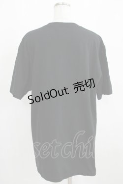 画像3: NieR Clothing / プリントCOTTON CUTSEW XL 黒 H-25-03-31-065-PU-TO-KB-ZH