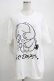 画像1: NieR Clothing / プリントCOTTON CUTSEW XL 白 H-25-03-31-072-PU-TO-KB-ZH (1)