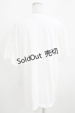 画像3: NieR Clothing / プリントCOTTON CUTSEW XL 白 H-25-03-31-072-PU-TO-KB-ZH