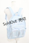 NieR Clothing / シナモロール×NieRちゃんBACK PACK  ブルー H-25-03-31-077-PU-BG-KB-ZH