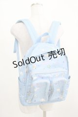 NieR Clothing / シナモロール×NieRちゃんBACK PACK  ブルー H-25-03-31-077-PU-BG-KB-ZH