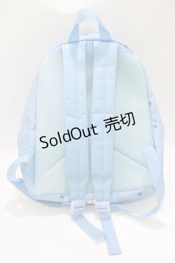 画像2: NieR Clothing / シナモロール×NieRちゃんBACK PACK  ブルー H-25-03-31-077-PU-BG-KB-ZH