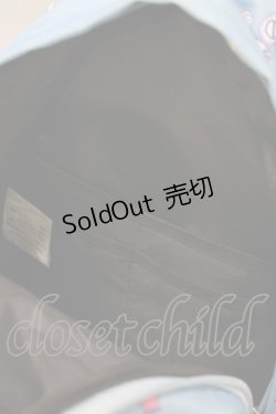 画像3: NieR Clothing / シナモロール×NieRちゃんBACK PACK  ブルー H-25-03-31-077-PU-BG-KB-ZH