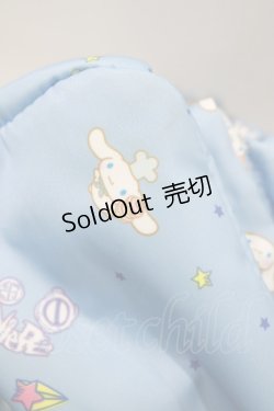 画像4: NieR Clothing / シナモロール×NieRちゃんBACK PACK  ブルー H-25-03-31-077-PU-BG-KB-ZH