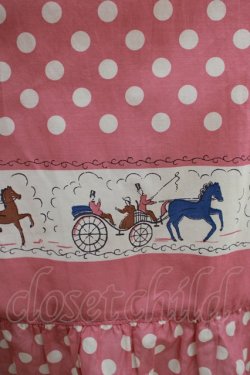 画像4: Jane Marple / Polka dots parade suspenders skirt  ピンク H-25-03-31-009-JM-SK-KB-ZH