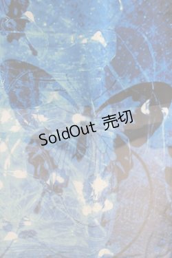 画像5: NieR Clothing /UE BUTTERFLY SHEER SKIRT【裏地付き】  ブルー H-25-03-31-012-PU-SK-KB-ZH