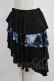 画像1: NieR Clothing / インナーパンツ付スカート  黒 H-25-03-31-015-PU-SK-KB-ZH (1)