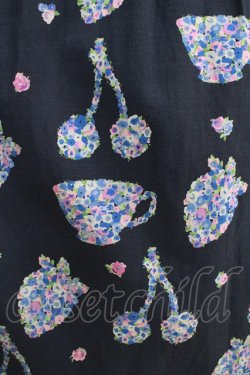 画像4: Jane Marple / Bonjour Millefleursのコレットドレス  ネイビー H-25-03-31-002-JM-OP-KB-ZH