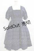 Sheglit / "Cosette"チェックワンピース M 紺 H-25-03-31-003-EL-OP-KB-ZH