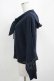 画像2: Jane Marple Dans Le Salon / Cotton cashmere bow ribbon hoodie  ネイビー H-25-04-01-027-JM-TO-KB-ZH (2)
