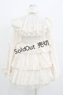 画像3: Vallee lys / Coquelicot Dress -gauze-  アイボリー H-25-04-01-034-GO-OP-KB-ZH