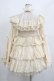 画像3: Vallee lys / Coquelicot Dress -gauze-  アイボリー H-25-04-01-034-GO-OP-KB-ZH (3)