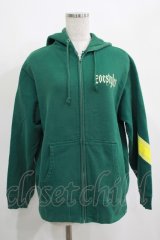 ZOESTYLES / HOODED ZOE THE CROSS M グリーン×ベージュ×イエロー H-25-04-01-035-GO-TO-KB-ZH