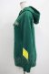 画像2: ZOESTYLES / HOODED ZOE THE CROSS M グリーン×ベージュ×イエロー H-25-04-01-035-GO-TO-KB-ZH (2)