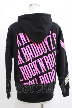 画像3: ZOESTYLES / HOODED BADBOYZ ROCK M 黒×バーガンディ×サンドベージュ H-25-04-01-036-GO-TO-KB-ZH