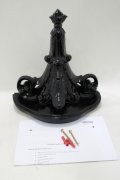 THE BLACKENED TEETH / Baloque Gothic Sonce Wall Shelf   H-25-04-01-048-PU-ZA-KB-ZH