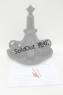 画像1: THE BLACKENED TEETH / Baloque Gothic Sonce Wall Shelf   H-25-04-01-048-PU-ZA-KB-ZH