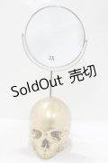 【SALE】THE BLACKENED TEETH / Skull Vanity Mirror   H-25-04-01-054-PU-ZA-KB-ZT-W002