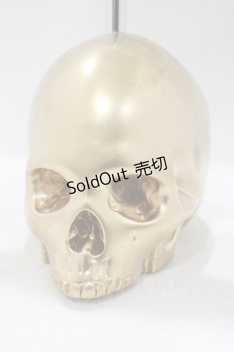 画像2: 【SALE】THE BLACKENED TEETH / Skull Vanity Mirror   H-25-04-01-054-PU-ZA-KB-ZT-W002 (2)