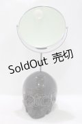 THE BLACKENED TEETH / Skull Vanity Mirror   H-25-04-01-055-PU-ZA-KB-ZH