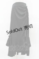 DearMyLoveRose / ドロストアシメフリルマーメイトスカート 3L ブラック H-25-04-01-1039-EL-SK-NS-ZH