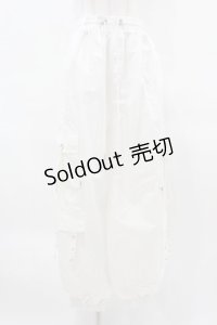 DearMyLoveMillor / パールチェーンカーゴパンツ LL オフ H-25-04-01-1042-0-PA-NS-ZH