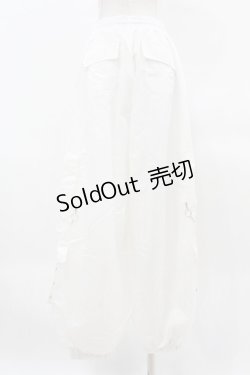 画像2: DearMyLoveMillor / パールチェーンカーゴパンツ LL オフ H-25-04-01-1042-0-PA-NS-ZH