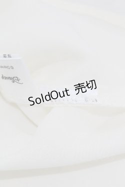 画像3: axes femme / クラシックローズ刺繍入りブラウス M アイボリー H-25-04-01-1049-AX-TO-NS-ZH