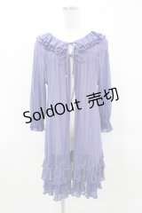 Dear Celine / ラメフリルガウン S ブルー H-25-04-01-1056-LO-TO-NS-ZH