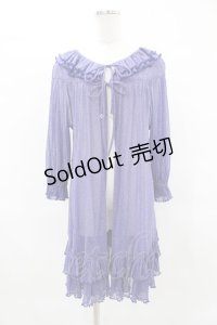Dear Celine / ラメフリルガウン S ブルー H-25-04-01-1056-LO-TO-NS-ZH