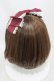 画像2: Amavel / ClassiqueDollyRibbonスリーピン  ボルドー H-25-04-01-1005-CA-AC-NS-ZH (2)