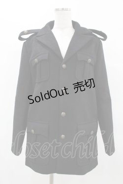 画像1: 【SALE】YOUR HIGHNESS（海外ロリータブランド） / コート free ブラック H-25-04-01-1060-0-CO-NS-ZT-C057