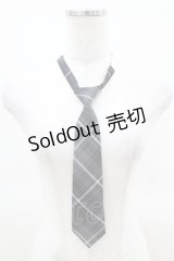 DearMyLove / アソートチェック柄ネクタイ  グレー H-25-04-01-1010-EL-ZA-NS-ZH